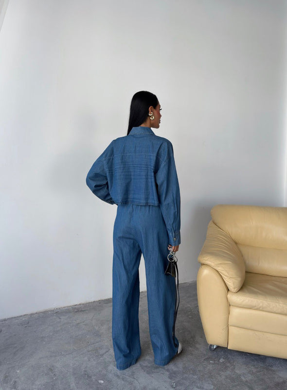 Denim komplet