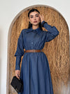 Haljina DENIM sa pojasom