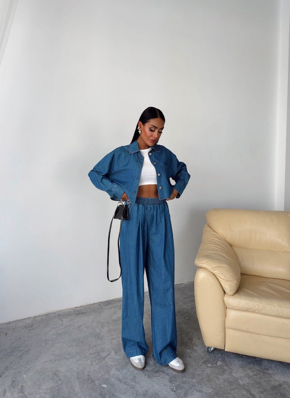Denim komplet