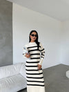 Haljina na pruge - bez