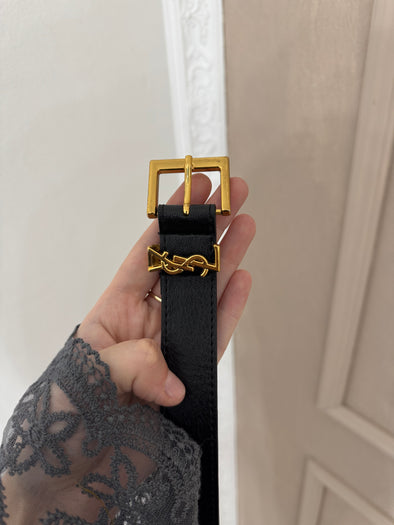Kais - Saint Laurent- replika - crni sa zlatnom tokom