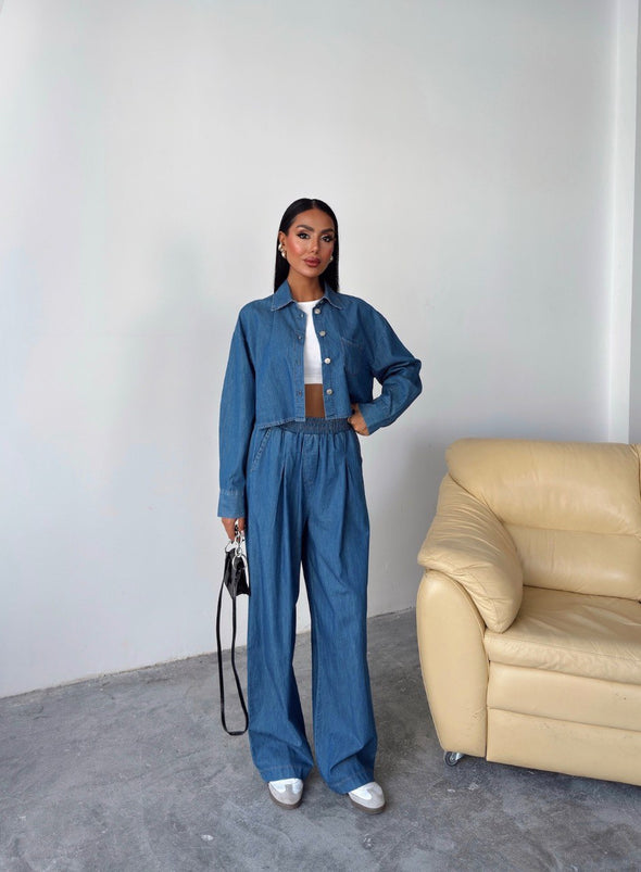Denim komplet