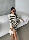 Haljina na pruge - bez