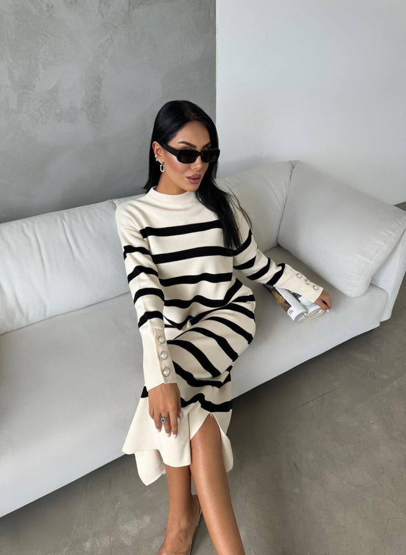 Haljina na pruge - bez