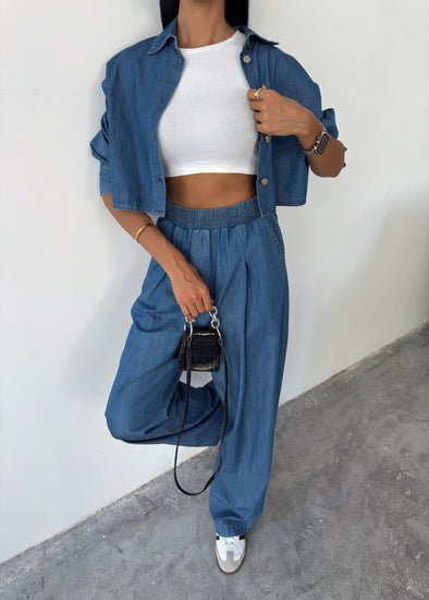 Denim komplet