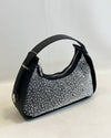 Sparkle black leather